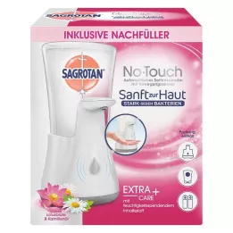 Sagrotan Ei-kosketus Automat. SOAP-annostelija incl. Nachfüller, 1 kpl