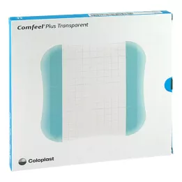COMFEEL plus läpinäkyvä hydrokolloidinen verbi.15x15cm, 5 kpl