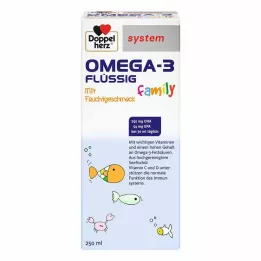 DOPPELHERZ Omega-3-nesteperhejärjestelmä, 250 ml