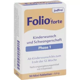 FOLIO 1 Forte -jodi -vapaa kalvopäällystetyt tabletit, 90 kpl