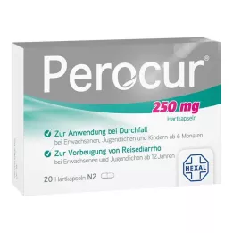PEROCUR 250 mg kovat kapselit, 20 kpl