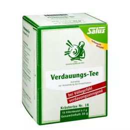 VERDAUUNGS-TEE Yrttitee No.18 Salus-suodatinpussit, 15 kpl