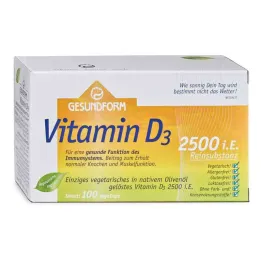 Terve muoto D3-vitamiini 2500 I.e.Vega caps (100 kpl)