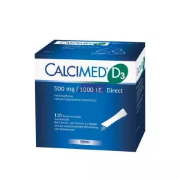 CALCIMED D3 500 mg/1000 I.E. Direct Granules, 120 kpl