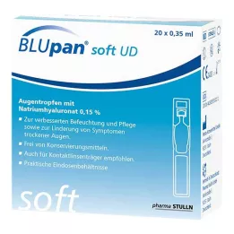 BLUPAN pehmeät UD silmätipat, 20X0,35 ml