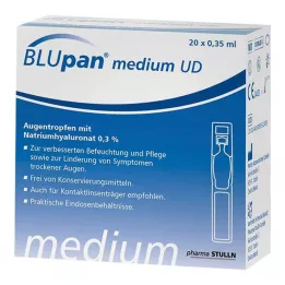 BLUPAN medium UD silmätipat, 20X0,35 ml
