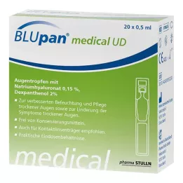 BLUPAN lääketieteelliset UD silmätipat, 20X0,5 ml