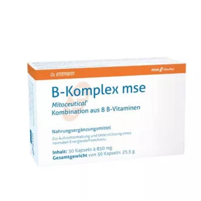 B-KOMPLEX mse kapselit, 30 kpl B-KOMPLEX mse kapselit, 30 kpl