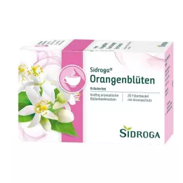 SIDROGA Appelsiinikukkateesuodatinpussit, 20X1,2 g