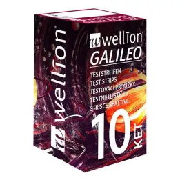 WELLION GALILEO Ketonitestiliuskat, 10 kpl