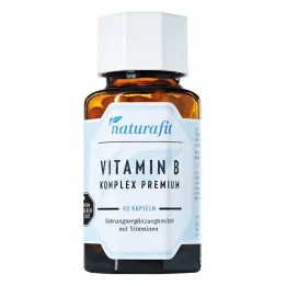 Naturafit Vitamin B Complex Premium kapselit, 60 kpl