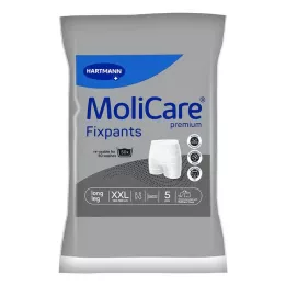 MOLICARE Premium Fixpants pitkälahkeinen koko XXL, 5 kpl