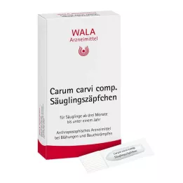 CARUM CARVI yhdistelmä pikkulasten peräpuikot, 10X1 g