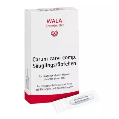 CARUM CARVI yhdistelmä pikkulasten peräpuikot, 10X1 g