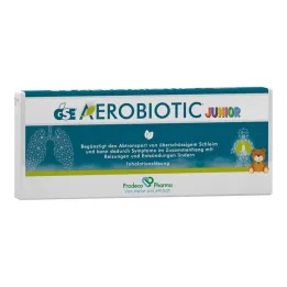 Gse Aerobiotic Junior kertakäyttöampulli vern.inhalaatioliuokselle, 10x5 ml
