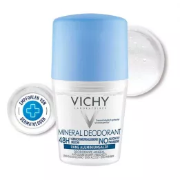 VICHY DEO Roll-on Mineral 48h ilman alumiinia, 50 ml