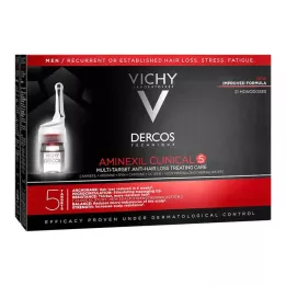 VICHY AMINEXIL Kliininen 5 miehille, 21X6 ml