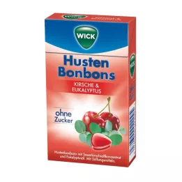 WICK Villikirsikka &amp; Eucalyptus Bonb.o.Zucker Clickb, 46 g