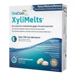 ORACOAT XyliMelts-liimatabletit ilman minttua, 40 kpl