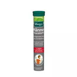 KNEIPP Men Minerals -poretabletit, 15 kpl