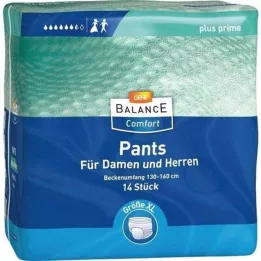 GEHE BALANCE Housut plus prime size XL, 14 kpl
