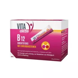 VITA AKTIV B12-suoritikkut proteiinirakennuspalikoilla, 60 kpl