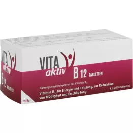 VITA AKTIV B12 -tabletit, 100 kpl