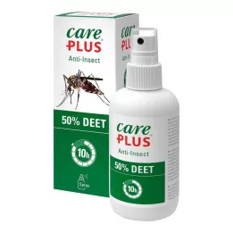 CARE PLUS Anti-Insect Deet Spray 50%, 200 ml