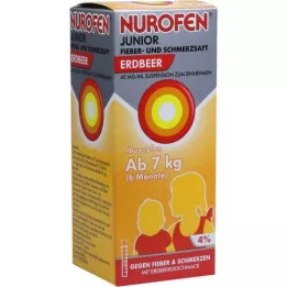 NUROFEN Juniorikuume- ja kipusiirappi Erdbe.40 mg/ml, 150 ml