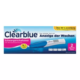 CLEARBLUE Raskaustesti viikkomäärityksellä, 2 kpl