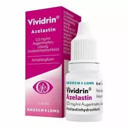 VIVIDRIN Azelastine 0,5 mg/ml silmätipat, 6 ml