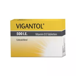 VIGANTOL 500 I.E. D3-vitamiinitablettia, 100 kpl