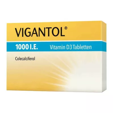 VIGANTOL 1 000 IU D3-vitamiinitabletit, 50 kpl VIGANTOL 1 000 IU D3-vitamiinitabletit, 50 kpl