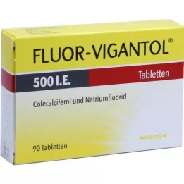 FLUOR VIGANTOL 500 IU tablettia, 90 kpl