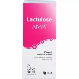 LACTULOSE AIWA 670 mg/ml liuosta, 500 ml