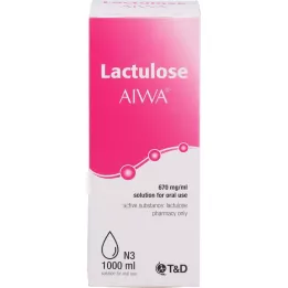 LACTULOSE AIWA 670 mg/ml oraaliliuos, 1000 ml