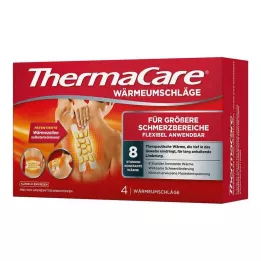 THERMACARE suuremmille kipualueille, 4 kpl