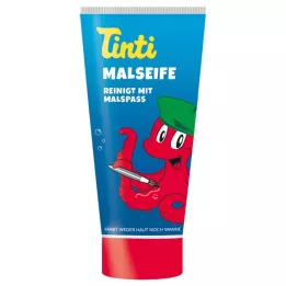 Tinti maalaus saippua punainen, 1 kpl