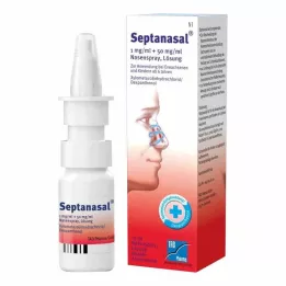 SEPTANASAL 1 mg/ml + 50 mg/ml nenäsumute, 10 ml