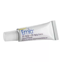 EMLA 25 mg/g + 25 mg/g voide + 2 Tegaderm-laastaria, 5 g