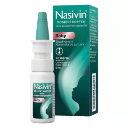 NASIVIN Annostelupiput ilman Kons.Babyä, 5 ml