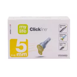 MYLIFE Clickfine kynäneulat 5 mm 31 G, 100 kpl