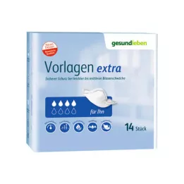 GESUND LEBEN Mallit Men extra, 10 kpl