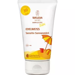 Weleda Edelweiss herkkä aurinkomaito vauva ja lapsi LSF 30, 150 ml