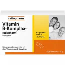 VITAMIN B-kompleksiratiopharm Kapselit, 120 kpl