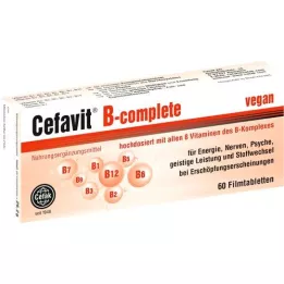 CEFAVIT B-täydet kalvopäällysteiset tabletit, 60 kpl