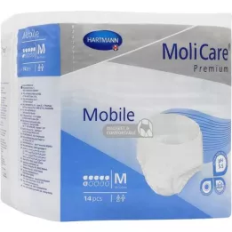 MOLICARE Premium Mobile 6 pudottaa Gr.M, 14 kpl