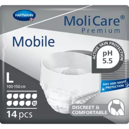 MOLICARE Premium Mobile 10 tippaa koko L, 14 kpl