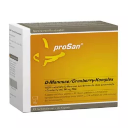 ProSan D-Mannose / Cranberry Complex Powder + kapselit, 2x30 kpl
