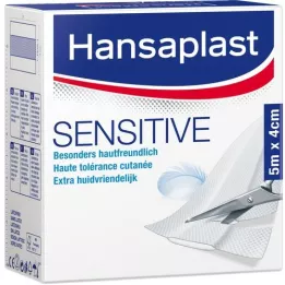HANSAPLAST Herkät plasterit 4 cmx5 m rulla, 1 kpl